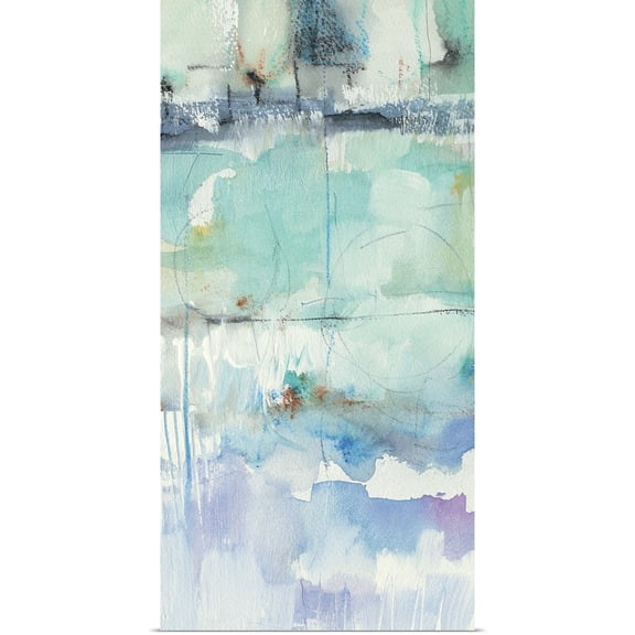 Great BIG Canvas | Rolled Mike Schick Poster Print entitled North Shore Panel II