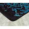 thumbnail image 2 of Eruption 5'4" x 7'8" Area Rug In Color Teal, 2 of 2