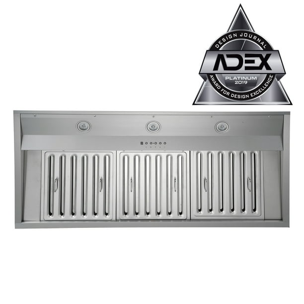 KOBE IN2636SQB12001 Premium 36inch Builtin/ Insert Range Hood, 6