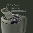 thumbnail image 4 of HydroJug Coffee Traveler 20 oz - Leak-Resistant, Ceramic-Lined Insulated Travel Coffee Mug for Hot or Cold Drinks with Flip Lid, Courtyard, 4 of 6