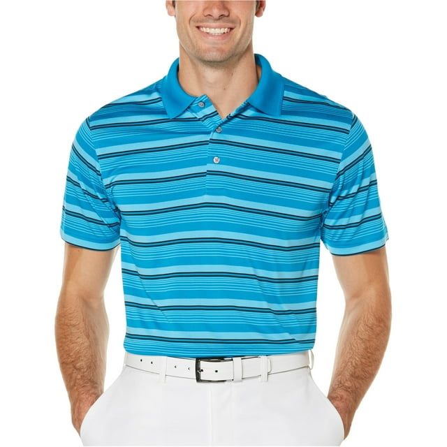 Polo de Rugby Airflux para hombre PGA Tour azul grande