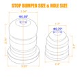 thumbnail image 2 of Dos Parachoques De Brazo De Control Y Dos Parachoques De Eje Trasero De Control Reemplazan 15153958 905-208 15039397 Compatible Con Chevy Suburban Avalanche Gmc Yukon (Parachoques De Brazo Y Parachoqu, 2 of 5