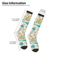 thumbnail image 2 of Fotbe Sea Animal Calcetas Divertidas Estampadas para Hombre y Mujer, Calcetas de Algodón hasta la Rodilla para Caminar, Correr, Enfermería y Embarazo, 2 of 6