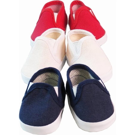 3 Pack of Canvas Slip Ons For 18 Inch Doll price history on PriceWatchPro