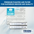 thumbnail image 6 of Trion 259112-102 Air Bear 20x25x5 Inch MERV 11 Air Purifier Filter (3 Pack), 6 of 12