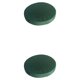 thumbnail image 2 of Bewildely Artefacto de meditación - Cojín de futón Tatami cómodo Fácil de limpiar Cojín de asiento de ventana Adrift simple pero moderno Verde oscuro (terciopelo) 2piezas, 2 of 6