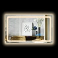 thumbnail image 4 of RADIANCE goods Back Lit Rectangular TouchScreen LED Mirror 3 Color Temperatures 3000K-6000K 39" Wide, 4 of 5