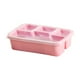 thumbnail image 2 of Caja de Plástico para Refrigerios con Cuatro Compartimentos, Lonchera para Niños con Alimentos Frescos, 2 of 6