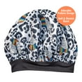 thumbnail image 4 of Red by Kiss Toddler Satin Bonnet Sleep Caps Hair Wraps Hair Bonnet (Multi Leopard), 4 of 10