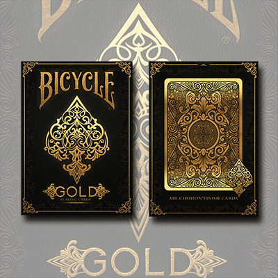 Bicycle Gold Deck by US Playing Cards - Trick (Best Playing Cards For Magic Tricks)
