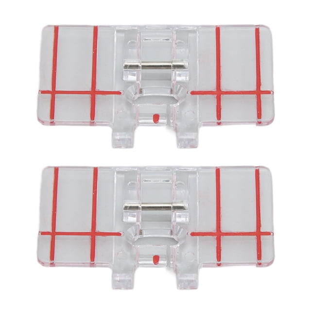 Border Guide Foot, Auxiliary Function Transparent Material Fine Workmanship Parallel Stitch Presser Foot For Household Sewing Machines