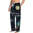 thumbnail image 2 of Bingfone Space Mens All Over Print Sleep Pajama Pants-Small, 2 of 9