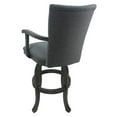 thumbnail image 2 of Tobias Designs 30" Melina Base Swivel Wood Bar Stool in Aqua Marine Blue, 2 of 2