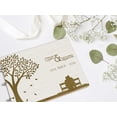 thumbnail image 5 of Darling Souvenir Personalized Engraved Laser Cut Wedding Guest Book Wooden Cover Sign-in Book Registry Guestbook Scrapbook-V5, 5 of 7
