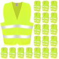 thumbnail image 1 of Chaleco de Seguridad Jeyiour Alta Visibilidad con Tiras Reflectantes x20, 1 of 1