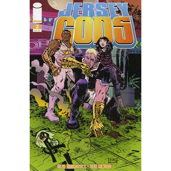 Jersey Gods #3 VF ; Image Comic Book