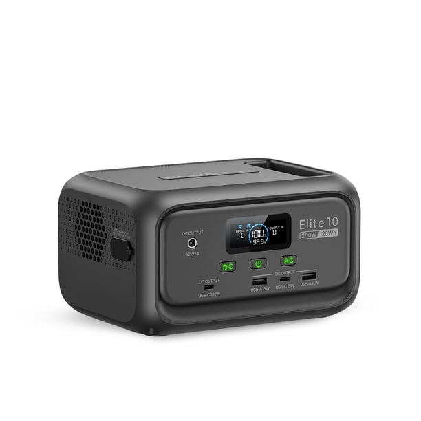 Estación de energía portátil BLUETTI Elite 10 de 128 Wh y 200 W