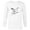 White, variant on Disney Hercules Pegasus Winged Horse - Long Sleeve T-Shirt for Men – Customized-White
