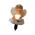thumbnail image 4 of Letrero decorativo de jardín 2D con diseño de ángel, accesorio de jardín, decoración plana de acrílico Chico, 4 of 9