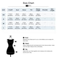 thumbnail image 7 of Missord Women Sexy V Neck Long Sleeve Bot Knee Back Low Split Dress, 7 of 7