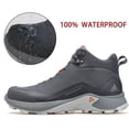 thumbnail image 2 of Botas de senderismo HUMTTO All-Terrain impermeables para hombre, color gris 8.5US, 2 of 9