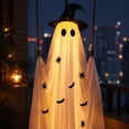 thumbnail image 4 of 5.9 FT Large Hanging Ghost, Halloween Witch Swing for Outdoor Decor Enyisa, 4 of 7