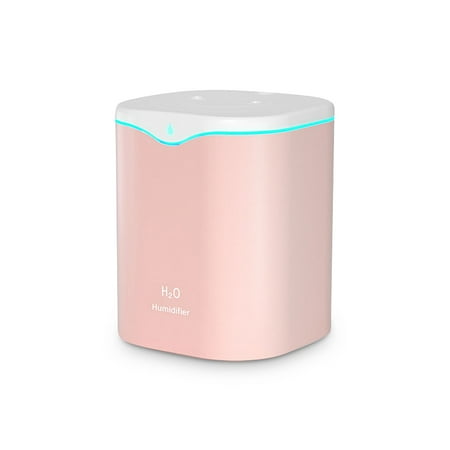 

2000ml Humidifier USB Powered Mist Sprayer Dual Nozzle Night Lamp Humidifier Moisturizing Aromatherapy Essential Diffuser