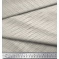 thumbnail image 3 of Soimoi Japan Crepe Satin Fabric Geometric Small Printed Fabric 1 Yard 42 Inch Wide, 3 of 3