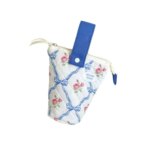 Pen Pouch Standing Pencil Case Practical Pencil Case Lovely Bows Pen Case