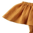 thumbnail image 4 of Baby Girls Ruffle Romper with Headband Outfits, 4 of 6