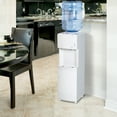 Great Value Top Loading Hot/Cold Temperature Water Dispenser, White