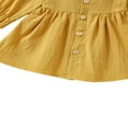 thumbnail image 4 of Robe à Manches Longues pour Bébé Fille, Robe de Princesse pour Fête avec Bandeau, Tenue, 4 of 6