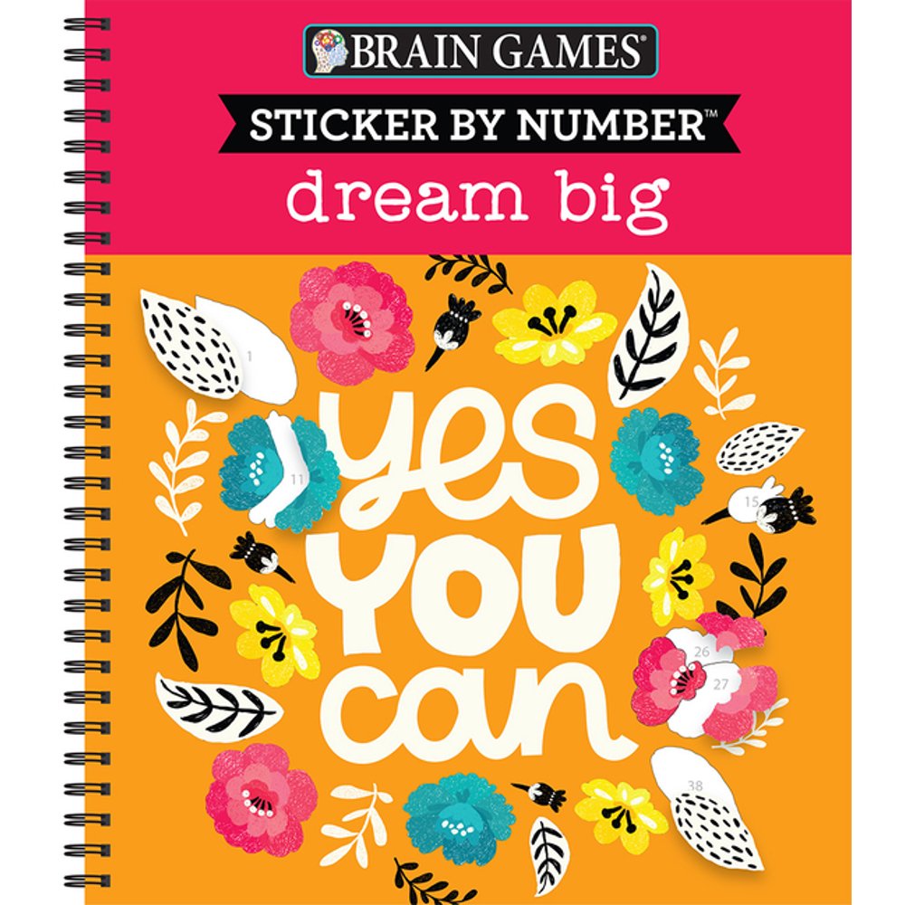 Brain Games Sticker by Number Brain Games Sticker by Number Dream