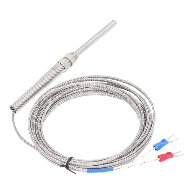 BERM K tipo termopar Sensor de temperatura blindado detector sensible calibre sonda de 50 mm