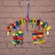 thumbnail image 2 of Parrot Colorful Natural Wooden Chew Toys Hanging Swings Toy Climbing Ladder Bird Cage Accessories Pet Supplies He Qiyong unisex, 2 of 2