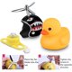 thumbnail image 4 of Accesorios de bicicleta de pato de goma con luz LED, bonitos cuernos de bicicleta para manillar de hélice para niños pequeños, niños, adultos, deporte, 4 of 5