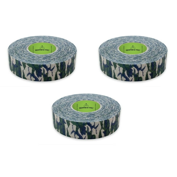 RENFREW PRO (3) Roll Pack Cloth Hockey Stick Tape 24MMx25M (Green