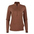 thumbnail image 3 of Boxercraft BW5202 Ladies Flex Quarter-Zip-espresso-XL, 3 of 4