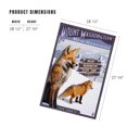 thumbnail image 5 of Lantern Press 1000 Piece Jigsaw Puzzle, Mt. Washington, New Hampshire, Fox Scene, 5 of 5