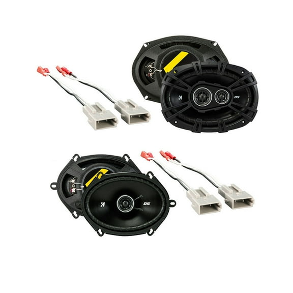 Fits Lincoln Town Car 1990-2002 Speaker Replacement Kicker DSC68 DSC693 Package