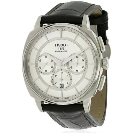 Tissot T-Lord Automatic Chronograph Leather Men's Watch, T0595271603100