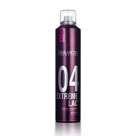 Salerm - Professional Hair Spray - Pro Line Extreme Hair Spray 04-405 Ml - Extra Strong Hold - Anti-Humidity Effect - With Uv Sun Filter - Keeps Styles In Place Longer