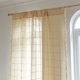 thumbnail image 4 of Nvzi Cortinas opacas largas para ventanas - Beige, 1 rollo 214*132CM Cortinas con bolsillo para barra con aislamiento térmico para dormitorio y sala de estar, cortinas que bloquean la luz de, 4 of 4