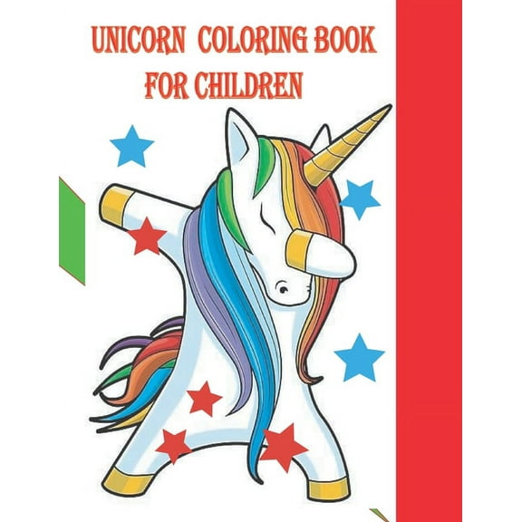 unicorn coloring book: for children, (Paperback)