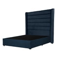 thumbnail image 2 of Box Base Cama Individual + Cabecera Polar Azul, 2 of 8