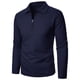 thumbnail image 1 of pstuiky camisas de hombre de manga larga, Suéter de manga larga con cremallera para hombre, abrigo informal sin capucha de manga larga para hombre Tops de talla grande para hombre xl, 1 of 4