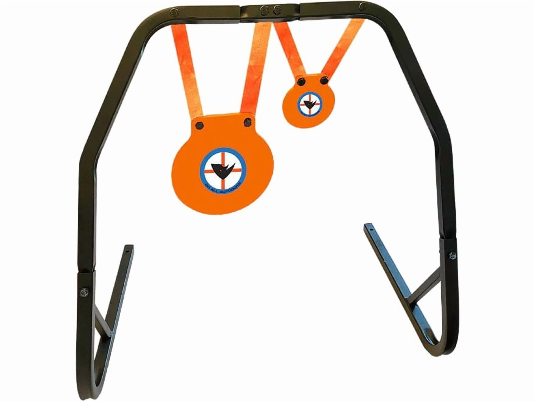Do-All High Caliber Steel Gong Target with Stand