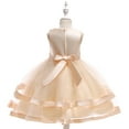thumbnail image 5 of XMMSWDLA Kids Flower Girl Dress Little Girls Party Wedding Formal Dresses Girls Christmas Dresses, 5 of 9