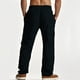 thumbnail image 4 of Pantalones largos de rayón para hombre, informales, a la moda, transpirables, con cordón ajustable, cintura ajustada, para ejercicio, 4 of 9