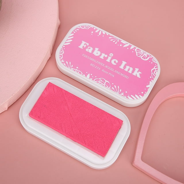 Ink Pad Colorful Pocket Accessory Details Ink Sponge Plastic Schedule Book Rubber Print Pad Scrap Inkpad Retro Ink Pads